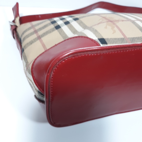 BURBERRY Blue Label Nova Check Haymarket Hobo Bag - Picture 5 of 8